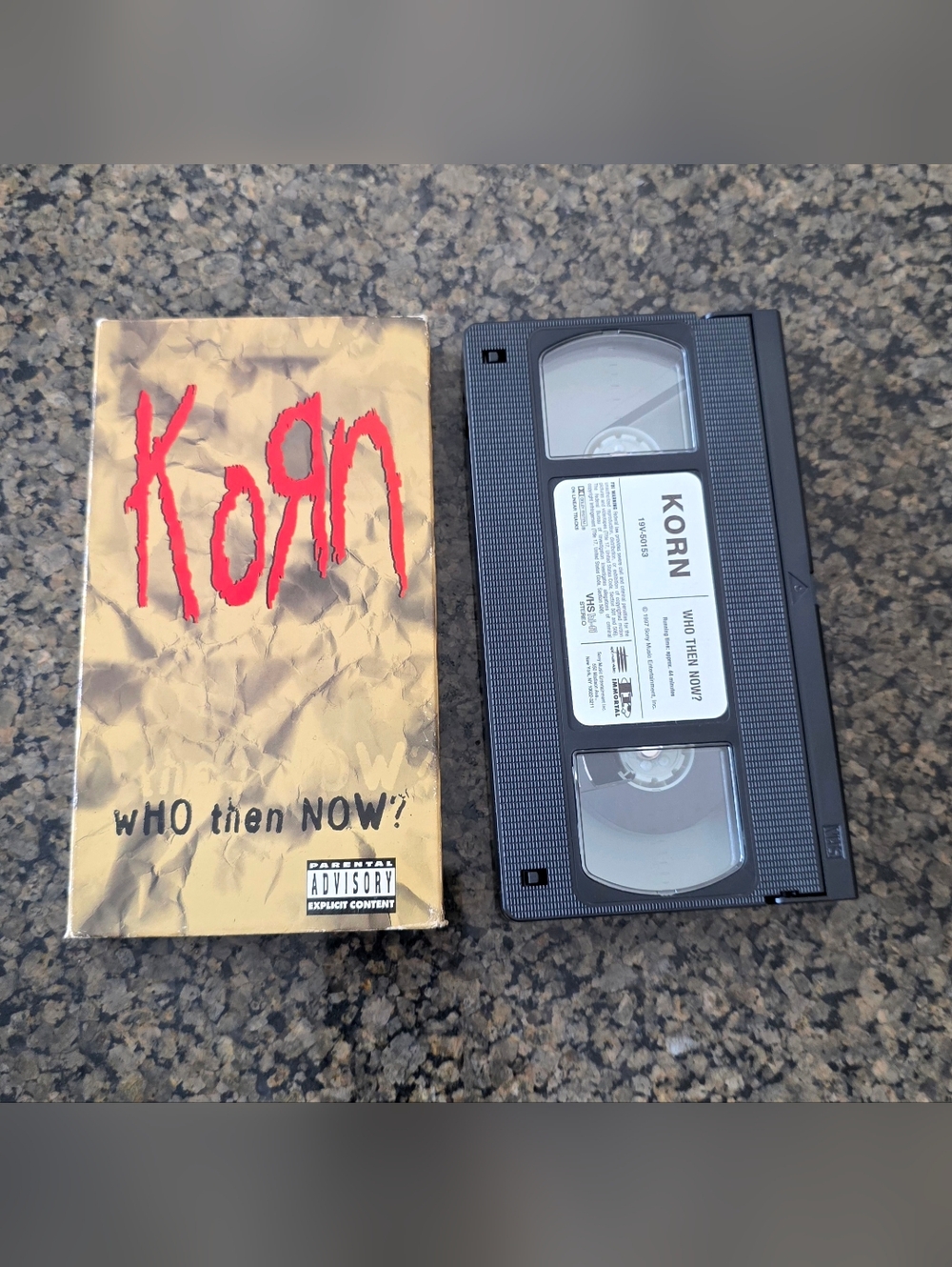 Korn Who Then Now Music Videos tested VHS 1997 Jonathan Davis MTV Nu Metal 90s